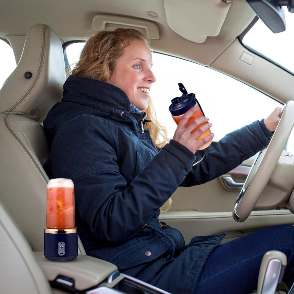 Rechargeable Electric Fruit Juice Maker Portable Blender Smoothie Juicer Machine